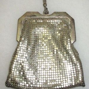 Vintage Whiting & Davis Silver Mesh Bag